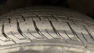 Used 2014 Maruti Suzuki Celerio VXI AMT Petrol Automatic tyres LEFT FRONT TYRE TREAD VIEW