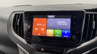 Used 2020 Maruti Suzuki Baleno [2019-2022] Zeta Petrol Petrol Manual top_features Integrated (in-dash) music system
