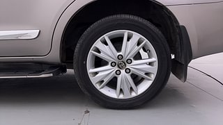 Used 2018 Toyota Innova Crysta [2016-2020] 2.4 Z 7STR Diesel Manual tyres LEFT REAR TYRE RIM VIEW