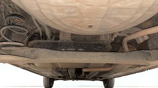 Used 2019 datsun GO T Petrol Manual extra REAR UNDERBODY VIEW (TAKEN FROM REAR)