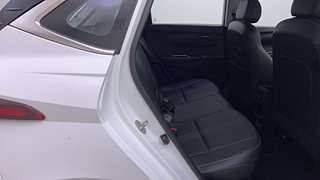 Used 2021 Hyundai New i20 Asta (O) 1.0 Turbo DCT Petrol Automatic interior RIGHT SIDE REAR DOOR CABIN VIEW