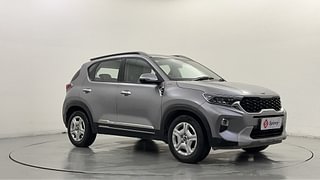 Used 2021 Kia Sonet HTX 1.0 iMT Petrol Manual exterior RIGHT FRONT CORNER VIEW