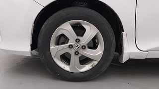 Used 2015 Honda City [2014-2017] VX (O) MT Petrol Manual tyres LEFT FRONT TYRE RIM VIEW