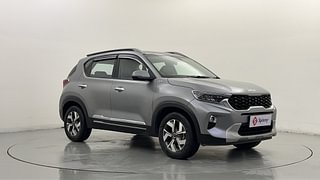 Used 2021 Kia Sonet HTX 1.0 iMT Petrol Manual exterior RIGHT FRONT CORNER VIEW