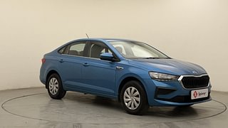 Used 2022 Skoda Slavia Active 1.0L TSI MT Petrol Manual exterior RIGHT FRONT CORNER VIEW