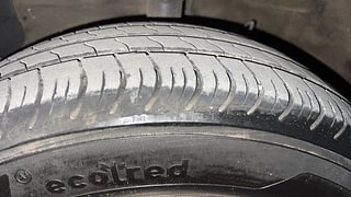 Used 2019 Hyundai New Santro 1.1 Sportz AMT Petrol Automatic tyres LEFT FRONT TYRE TREAD VIEW
