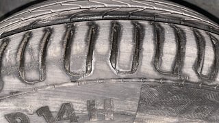 Used 2018 Ford Figo [2015-2019] Titanium1.5 TDCi Diesel Manual tyres LEFT FRONT TYRE TREAD VIEW
