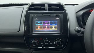 Used 2017 Renault Kwid [2015-2019] RXT Petrol Manual interior MUSIC SYSTEM & AC CONTROL VIEW
