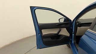 Used 2022 Skoda Slavia Active 1.0L TSI MT Petrol Manual interior LEFT FRONT DOOR OPEN VIEW