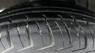 Used 2017 Renault Kwid [2015-2019] RXT Petrol Manual tyres RIGHT REAR TYRE TREAD VIEW