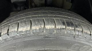 Used 2021 Tata Tiago Revotron XT Petrol Manual tyres LEFT FRONT TYRE TREAD VIEW