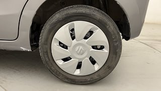 Used 2014 Maruti Suzuki Celerio VXI AMT Petrol Automatic tyres LEFT REAR TYRE RIM VIEW