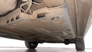 Used 2015 Volkswagen Polo [2015-2019] Highline1.2L (P) Petrol Manual extra REAR RIGHT UNDERBODY VIEW