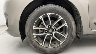 Used 2022 Maruti Suzuki Swift ZXI Plus Petrol Manual tyres LEFT FRONT TYRE RIM VIEW