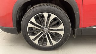 Used 2021 MG Motors Hector Plus Smart 2.0 Diesel Turbo MT 7-STR Diesel Manual tyres LEFT FRONT TYRE RIM VIEW