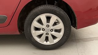Used 2016 Hyundai Xcent SX 1.2 Petrol Manual tyres LEFT REAR TYRE RIM VIEW