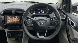 Used 2022 Tata Tigor Revotron XZ+ CNG Petrol+cng Manual interior STEERING VIEW