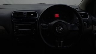 Used 2013 Volkswagen Polo [2010-2014] Highline1.2L (P) Petrol Manual interior STEERING VIEW
