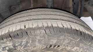 Used 2022 Tata Tigor Revotron XZ+ CNG Petrol+cng Manual tyres LEFT REAR TYRE TREAD VIEW