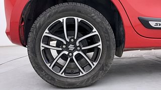 Used 2024 Maruti Suzuki Swift ZXI Plus AMT Petrol Automatic tyres RIGHT REAR TYRE RIM VIEW