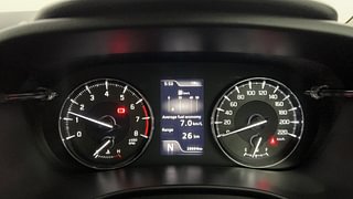 Used 2022 Toyota Glanza V AMT Petrol Automatic interior CLUSTERMETER VIEW