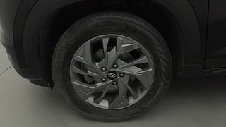 Used 2022 Hyundai Creta SX Turbo DCT Petrol Petrol Automatic tyres LEFT FRONT TYRE RIM VIEW