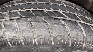 Used 2016 Maruti Suzuki Celerio ZXI (O) AMT Petrol Automatic tyres LEFT REAR TYRE TREAD VIEW