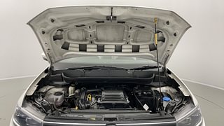 Used 2022 Volkswagen Taigun Topline 1.0 TSI AT Petrol Automatic engine ENGINE & BONNET OPEN FRONT VIEW