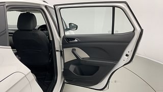 Used 2022 Volkswagen Taigun Topline 1.0 TSI AT Petrol Automatic interior RIGHT REAR DOOR OPEN VIEW