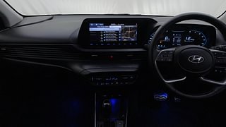 Used 2021 Hyundai New i20 Asta (O) 1.0 Turbo DCT Petrol Automatic interior MUSIC SYSTEM & AC CONTROL VIEW