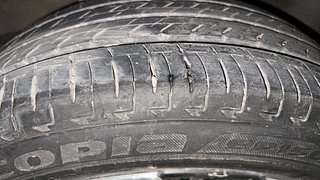Used 2018 Honda City [2017-2020] ZX CVT Petrol Automatic tyres RIGHT REAR TYRE TREAD VIEW