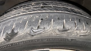 Used 2018 Honda City [2017-2020] ZX CVT Petrol Automatic tyres LEFT FRONT TYRE TREAD VIEW
