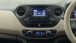 Used 2016 Hyundai Xcent [2014-2017] SX AT (O) Petrol Petrol Automatic interior MUSIC SYSTEM & AC CONTROL VIEW