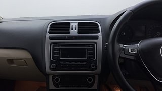 Used 2015 Volkswagen Polo [2015-2019] Highline1.2L (P) Petrol Manual interior MUSIC SYSTEM & AC CONTROL VIEW