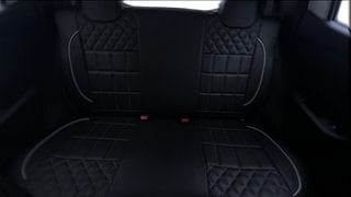 Used 2020 Renault Kwid 1.0L RXT(O) AMT Petrol Automatic interior REAR SEAT CONDITION VIEW
