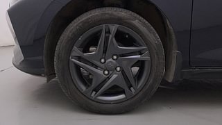 Used 2023 Hyundai New i20 Sportz 1.2 IVT Petrol Automatic tyres LEFT FRONT TYRE RIM VIEW