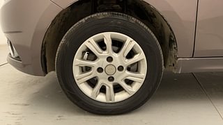 Used 2017 Tata Tiago [2016-2020] Revotron XZ Petrol Manual tyres LEFT FRONT TYRE RIM VIEW