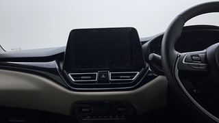 Used 2023 Toyota Glanza V AMT Petrol Automatic interior MUSIC SYSTEM & AC CONTROL VIEW