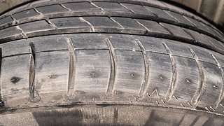 Used 2014 Maruti Suzuki Celerio VXI AMT Petrol Automatic tyres LEFT REAR TYRE TREAD VIEW