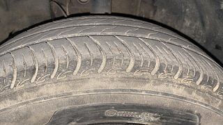 Used 2022 Tata Tigor Revotron XZ+ CNG Petrol+cng Manual tyres LEFT FRONT TYRE TREAD VIEW