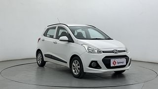 Used 2016 Hyundai Grand i10 [2013-2017] Asta AT 1.2 Kappa VTVT Petrol Automatic exterior RIGHT FRONT CORNER VIEW