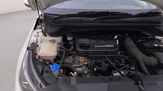 Used 2021 Hyundai New i20 Asta (O) 1.0 Turbo DCT Petrol Automatic engine ENGINE RIGHT SIDE HINGE & APRON VIEW