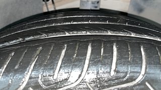 Used 2022 Volkswagen Taigun Topline 1.0 TSI AT Petrol Automatic tyres RIGHT FRONT TYRE TREAD VIEW