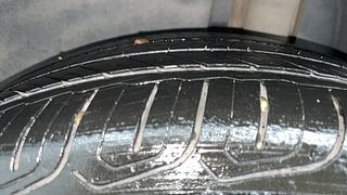 Used 2022 Volkswagen Taigun Topline 1.0 TSI AT Petrol Automatic tyres LEFT REAR TYRE TREAD VIEW