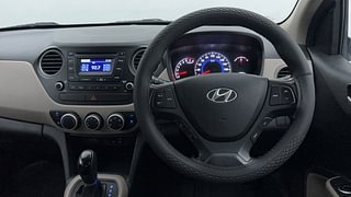 Used 2016 Hyundai Grand i10 [2013-2017] Asta AT 1.2 Kappa VTVT Petrol Automatic interior STEERING VIEW