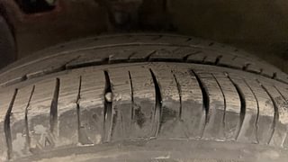 Used 2016 Hyundai Xcent SX 1.2 Petrol Manual tyres LEFT FRONT TYRE TREAD VIEW