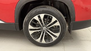 Used 2021 MG Motors Hector Plus Smart 2.0 Diesel Turbo MT 7-STR Diesel Manual tyres LEFT REAR TYRE RIM VIEW