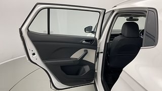 Used 2022 Volkswagen Taigun Topline 1.0 TSI AT Petrol Automatic interior LEFT REAR DOOR OPEN VIEW