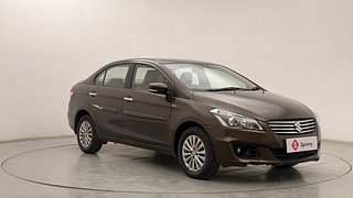Used 2015 Maruti Suzuki Ciaz [2014-2017] ZXi AT Petrol Automatic exterior RIGHT FRONT CORNER VIEW
