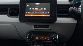 Used 2024 Maruti Suzuki Ignis Alpha MT Petrol Petrol Manual interior MUSIC SYSTEM & AC CONTROL VIEW